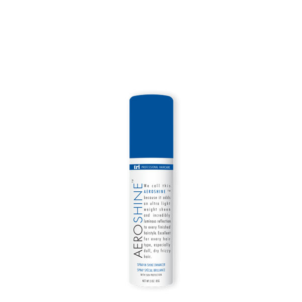Bottle of Tridesign Aero Shine Spray