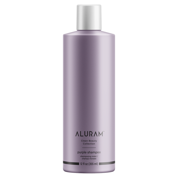 Bottle of Aluram Purple Shampoo 12oz