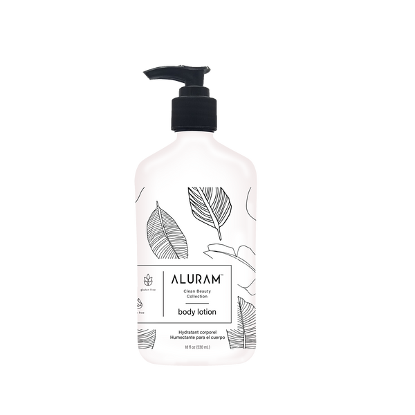 Bottle of Aluram Body Lotion 18oz