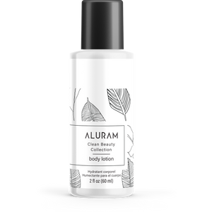 Bottle of Aluram Body Lotion 2oz