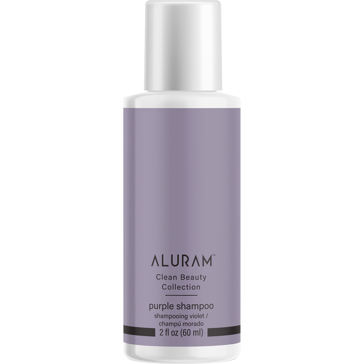 Bottle of Aluram Purple Shampoo 2oz