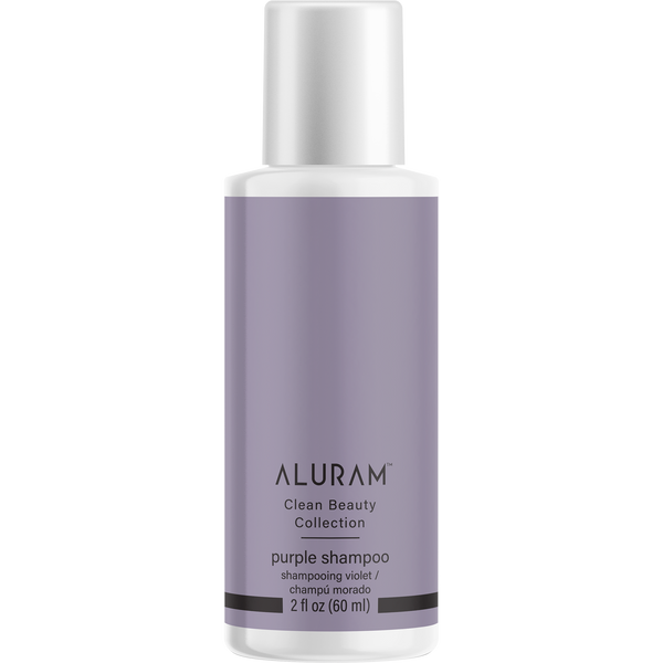 Bottle of Aluram Purple Shampoo 2oz
