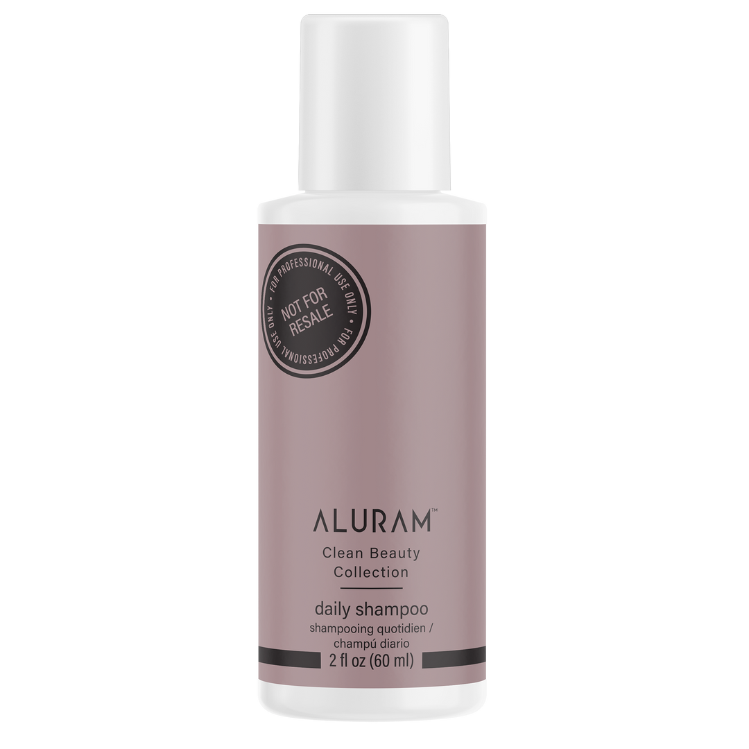 Bottle of Aluram Daily Shampoo 2oz