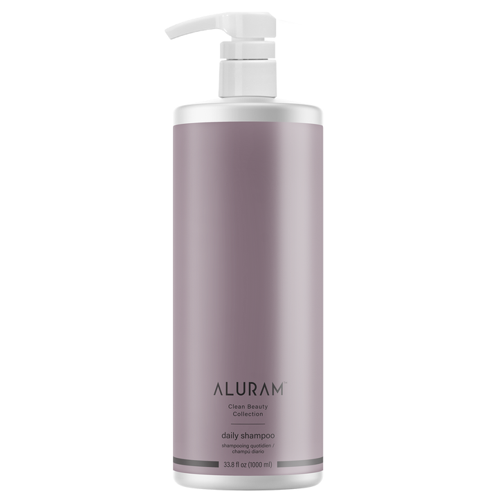 Bottle of Aluram Daily Shampoo 33.8oz