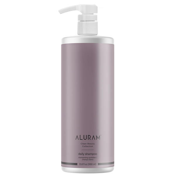 Bottle of Aluram Daily Shampoo 33.8oz
