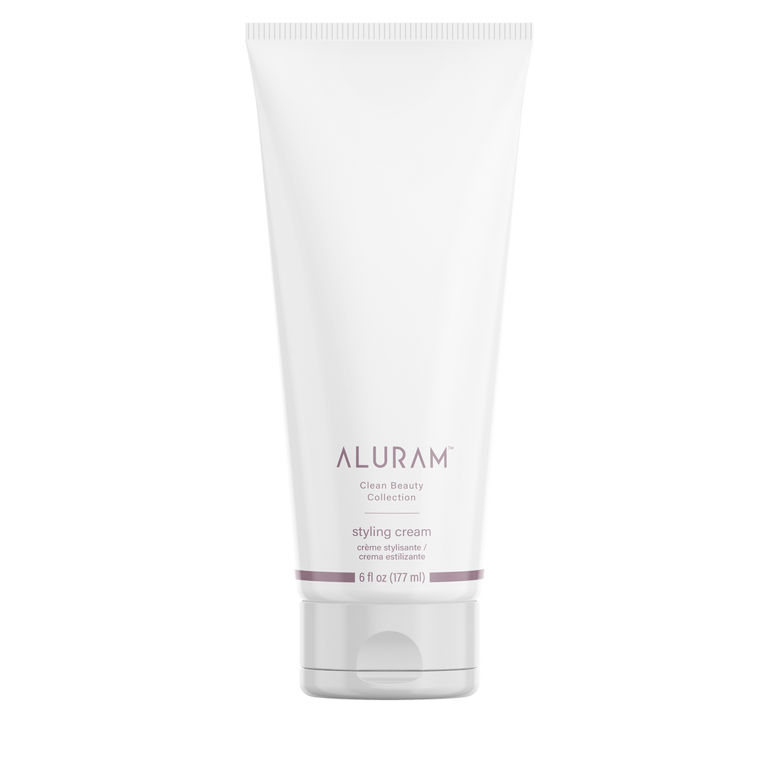 Bottle of Aluram Styling Cream 6oz
