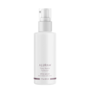 Bottle of Aluram Shine Serum 2oz