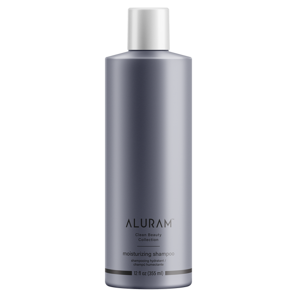 Bottle of Aluram Moisturizing Shampoo 12oz