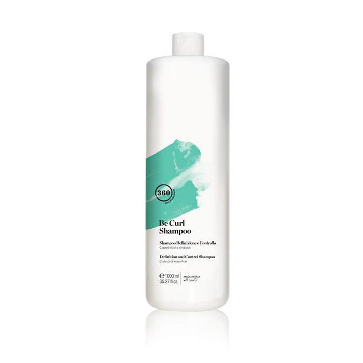 Bottle of 360 Hair Be Curl Shampoo 33.81oz