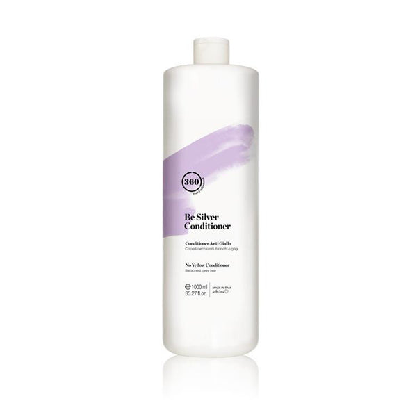 Bottle of 360 Hair Be Silver Conditioner 33.81oz