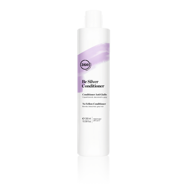 Bottle of 360 Hair Be Silver Conditioner 15.21oz