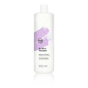 Bottle of 360 Hair Be Silver Shampoo 15.21oz