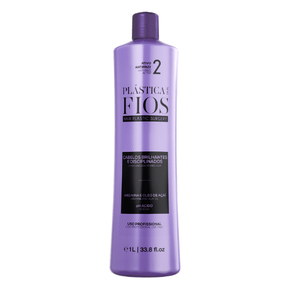 Bottle of PlasticaDos Fios Smoothing Conditioner B 33.8oz