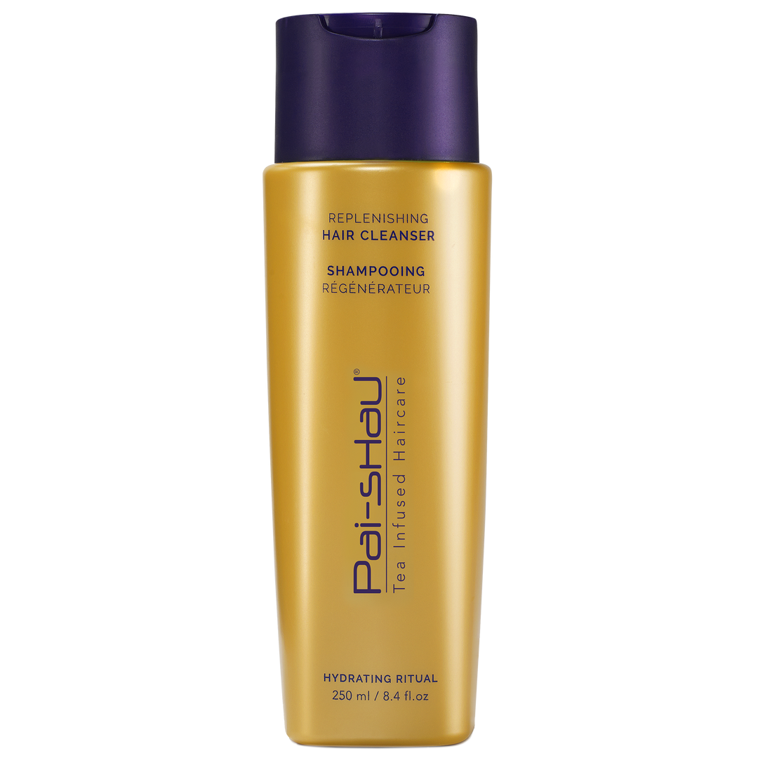 Bottle of PaiShau Replenishing Hair Cleanser