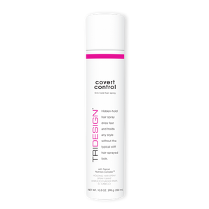 Bottle of Tridesign Covert Control Hairspray
