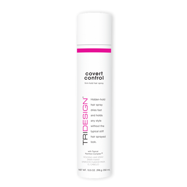 Bottle of Tridesign Covert Control Hairspray