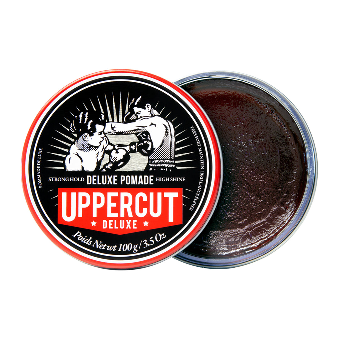 Bottle of Uppercut Deluxe Pomade 3.5oz