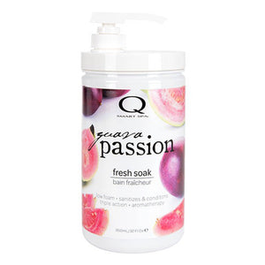 Bottle of  Smart Spa Guava Passion Fresh Soak
