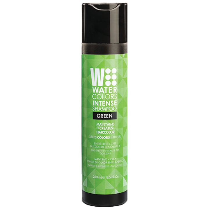 Bottle of Tressa Water Colors Intense Shampoo Green 8.5oz