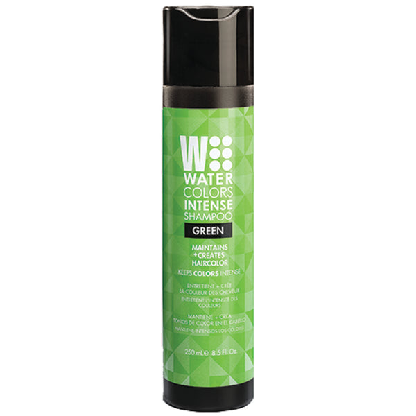 Bottle of Tressa Water Colors Intense Shampoo Green 8.5oz