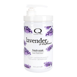 Bottle of  Smart Spa lavender-verbana- Fresh Soak 