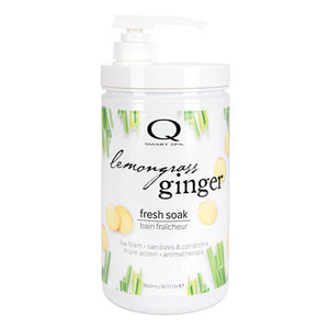 Bottle of  Smart Spa Lemongrass Ginger Fresh Soak 