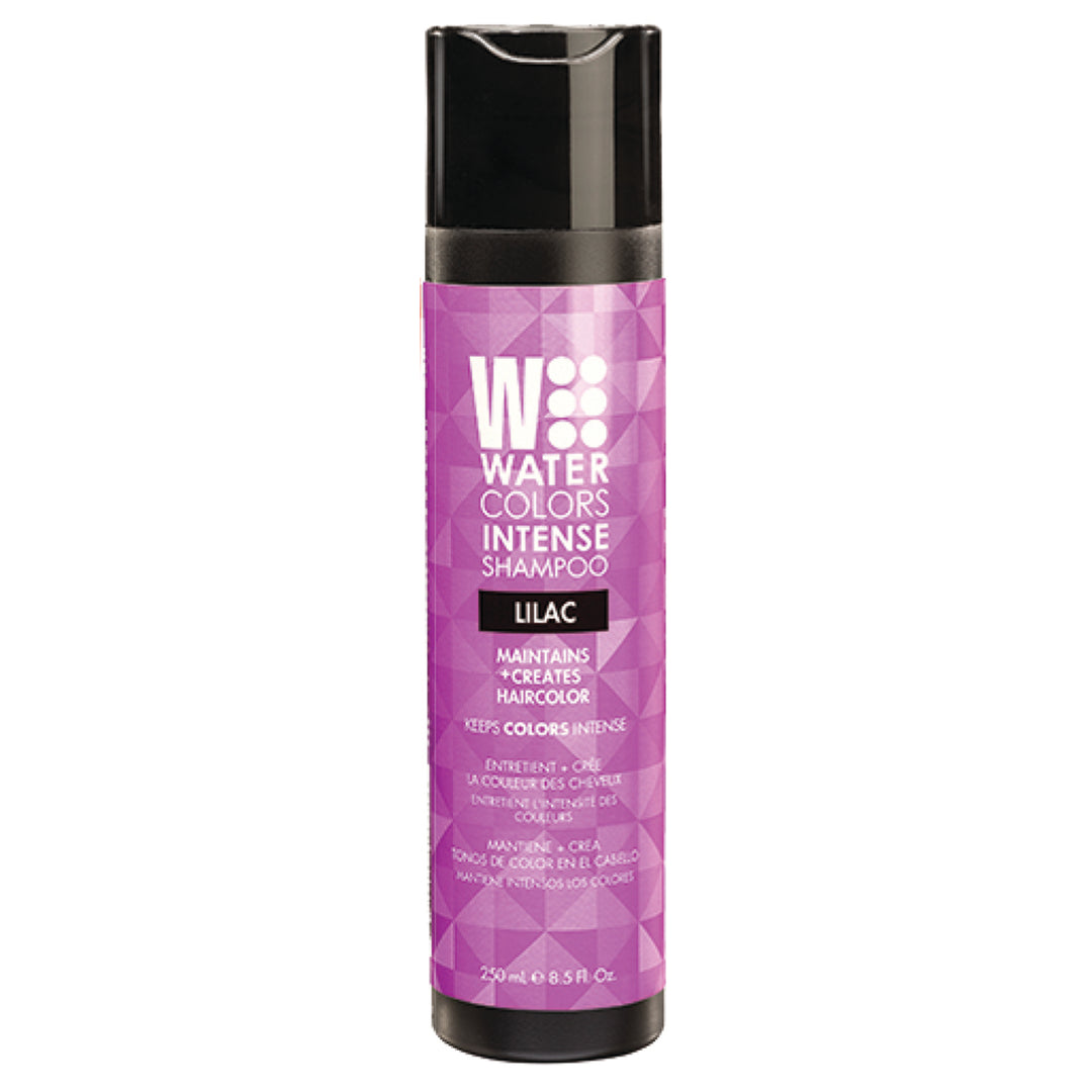 Bottle of Tressa Water Colors Intense Shampoo Lilac 8.5oz