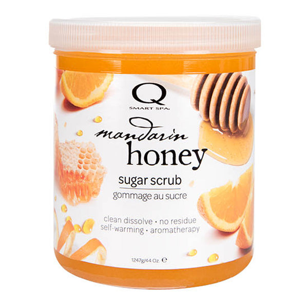 Bottle of  Smart Spa Mandarin Honey Sugar Scrub 