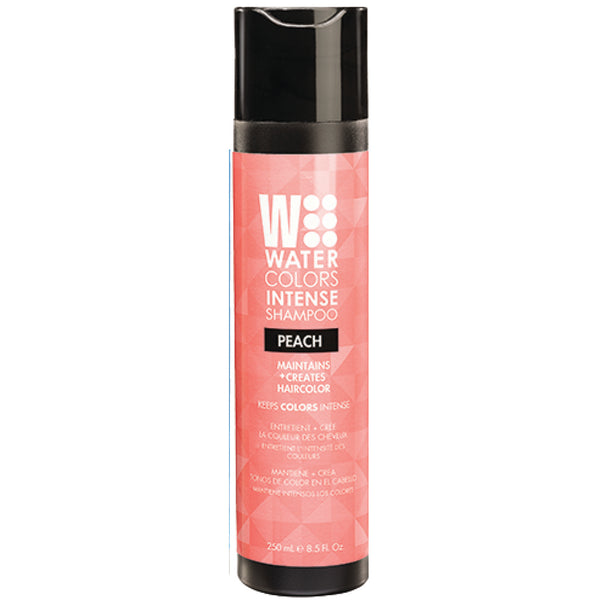 Bottle of Tressa Water Colors Intense Shampoo Peach 8.5oz