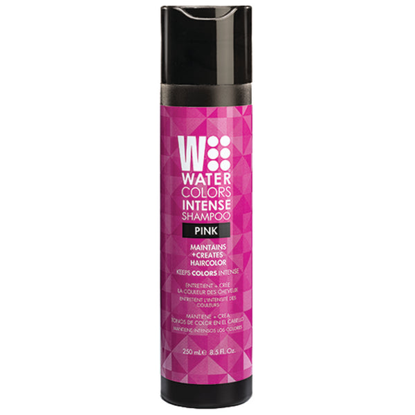 Bottle of Tressa Water Colors  Intense Shampoo Pink 8.5oz