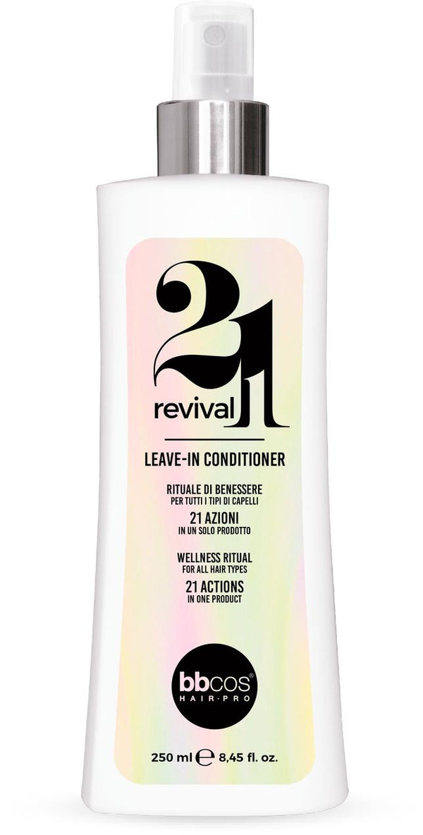 Bottle of BBCOS  Revival 21 in 1 Leave in Conditioner 250ml