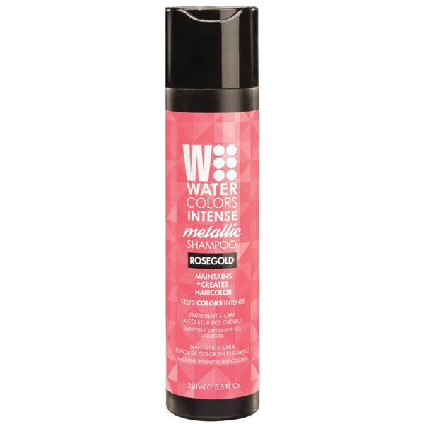Bottle of Tressa Water Colors  Intense Metallic Rose Gold 8.5oz