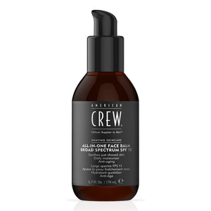 Bottle of American Crew All-In-One Balm Spf 15
