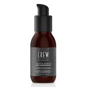 Bottle of American Crew Ultra Gliding Shave Oil 1.7oz