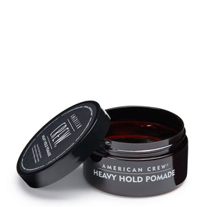 Bottle of American Crew Heavy Hold Pomade 3 oz