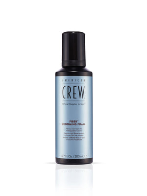 Bottle of American Crew Fiber Grooming Foam 6.7 oz