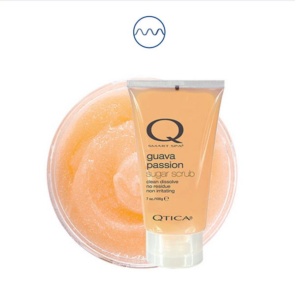 Bottle of  Smart Spa Guava Passion Sugar Scrub 