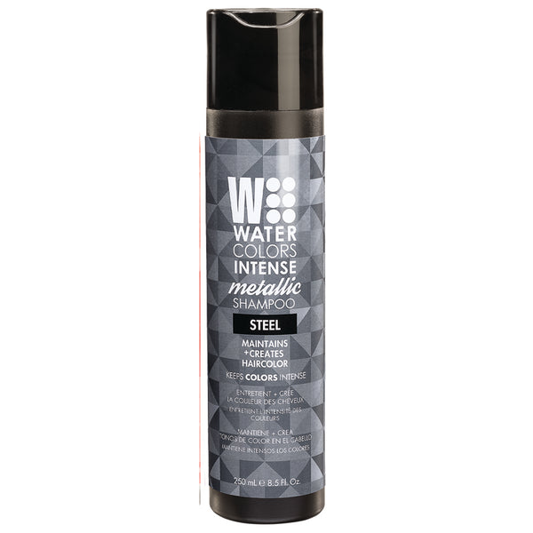 Bottle of Tressa Water Colors  Intense Metallic Steel 8.5oz