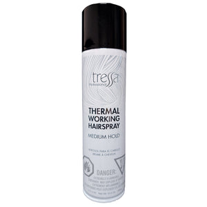 Bottle of Tressa Thermal Working Hairspray 10.5oz