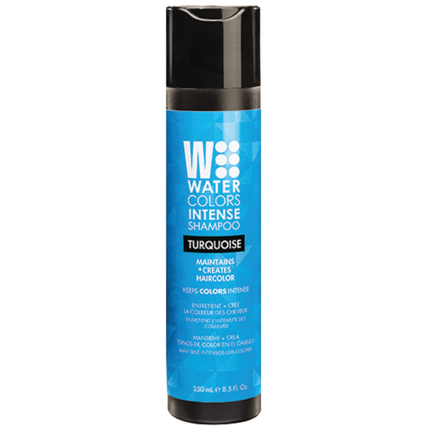 Bottle of Tressa Water Colors Intense Shampoo Turquoise 8.5oz