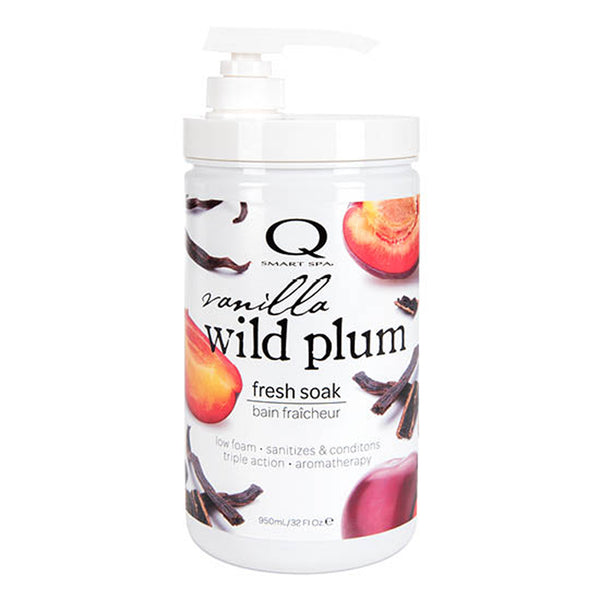 Bottle of  Smart Spa Vanilla Wild Plum Fresh Soak 