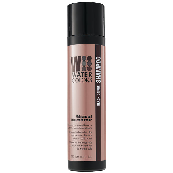 Bottle of Tressa Water Colors Maintenance Shampoo Black Coffee 8.5oz