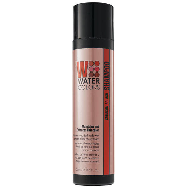 Bottle of Tressa Water Colors Maintenance Shampoo Crimson Splash 8.5oz