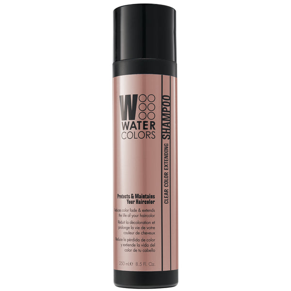 Bottle of Tressa Water Colors Maintenance Shampoo Clear Color Extending 8.5oz