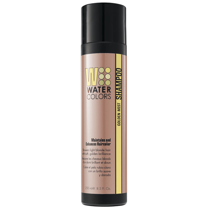 Bottle of Tressa Water Colors Maintenance Shampoo Golden Mist 8.5oz