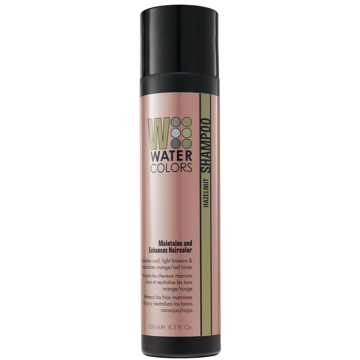 Bottle of Tressa Water Colors Maintenance Shampoo Hazelnut 8.5oz