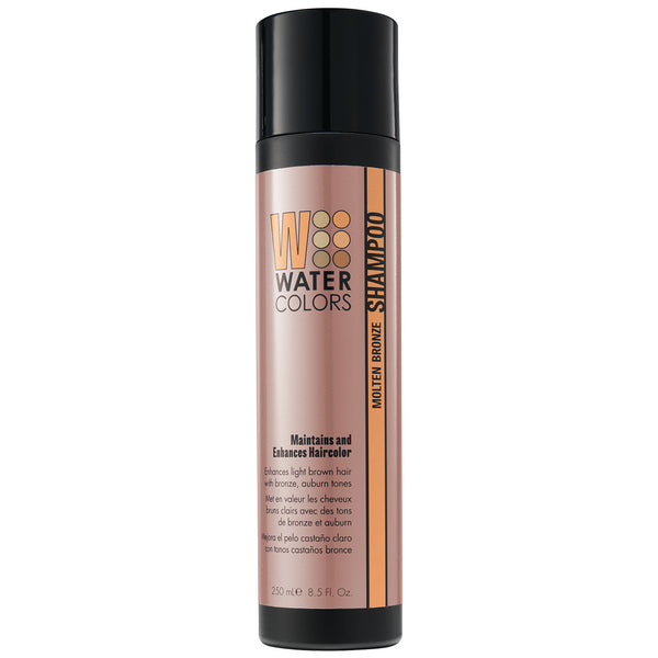 Bottle of Tressa Water Colors Maintenance Shampoo Molten Bronze 8.5oz