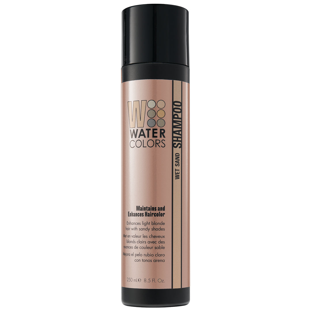 Bottle of Tressa Water Colors Maintenance Shampoo Wet Sand 8.5oz