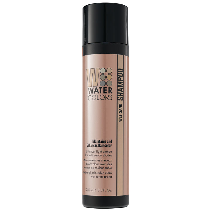 Bottle of Tressa Water Colors Maintenance Shampoo Wet Sand 8.5oz