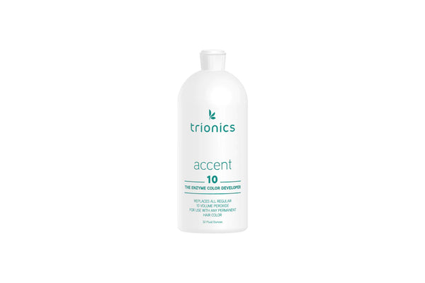 Bottle of Trionics Accent Enzyme Developer 10 Volume 32oz